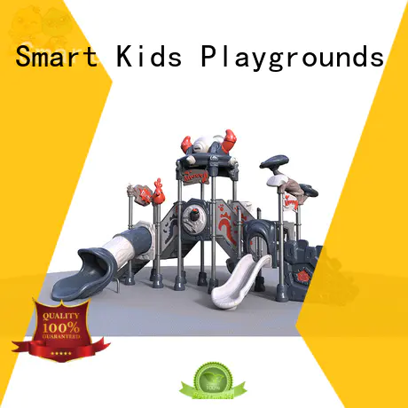 Smart Kids Playgrounds Brand amusement kids slide wooden factory