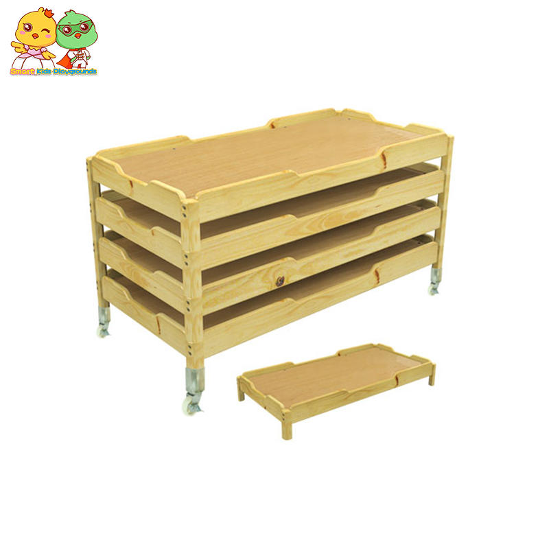 popular Durable baby bed kids wooden bed with CE for school SKP-1810271