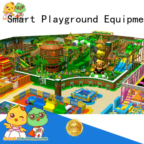 kids play amusement jungle theme playground Smart Kids Playgrounds Brand company