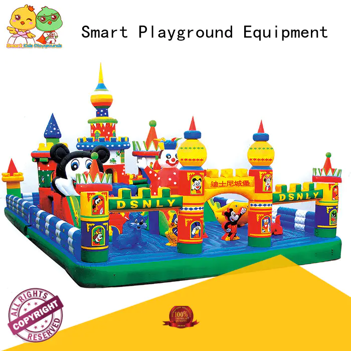 Smart Kids Playgrounds Brand customized warranty kids inflatable toys