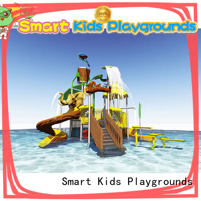 play blow up water slide aqua for playground Smart Kids Playgrounds