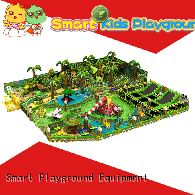 Smart Kids Playgrounds happy plastic jungle gym for fun for plaza