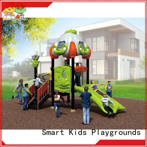 play plastic slide directly sale for kindergarten Smart Kids Playgrounds