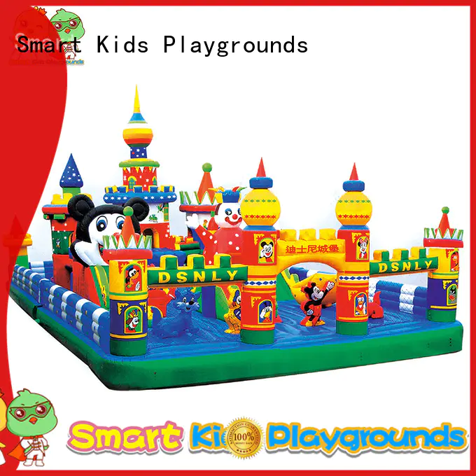 Custom castle playground inflatable toys Smart Kids Playgrounds kids