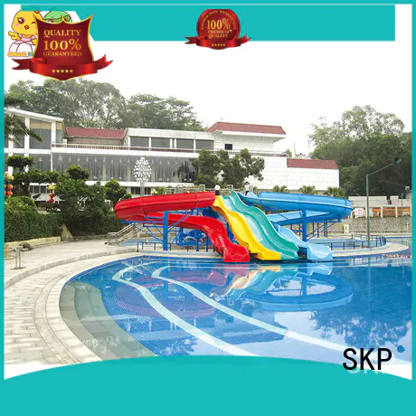 SKP security park water slides factory price for play centre