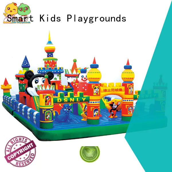 Wholesale warranty inflatable toys Smart Kids Playgrounds Brand
