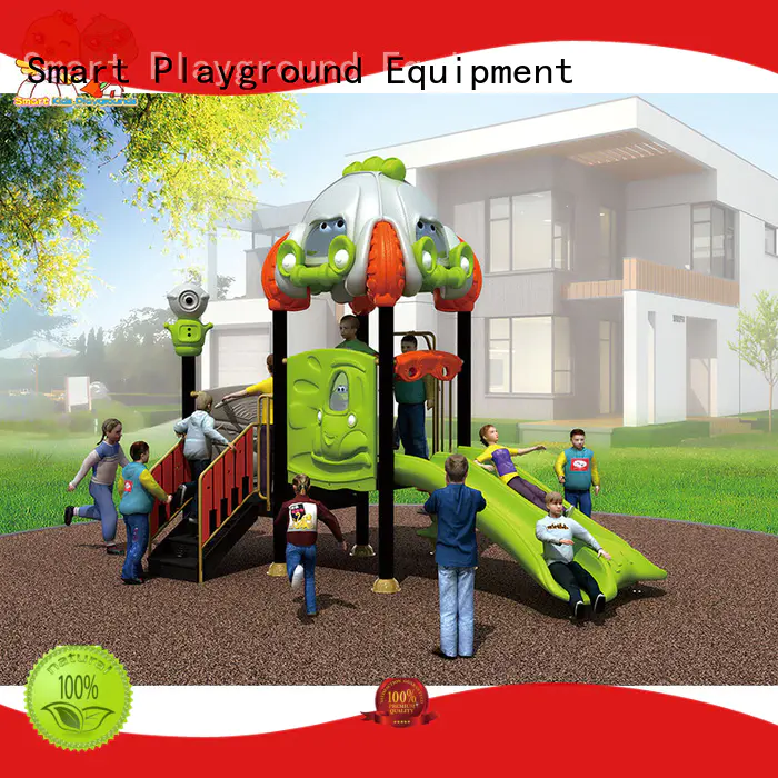 Smart Kids Playgrounds Brand amusement house kids slide manufacture