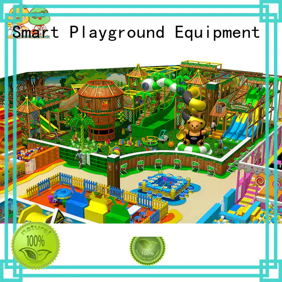 trampoline sale safety jungle theme playground Smart Kids Playgrounds Brand