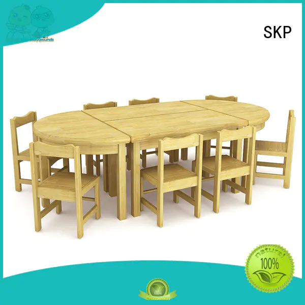 SKP role childrens wooden table and chairs high quality for nursery