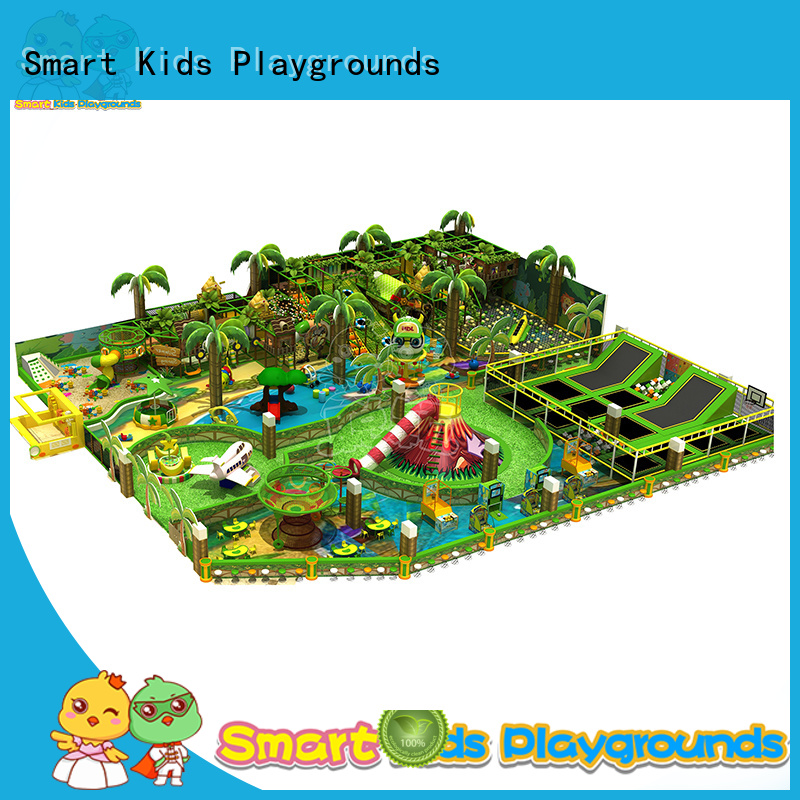 Smart Kids Playgrounds Brand play amusement jungle theme playground approved factory