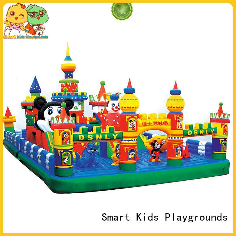 Smart Kids Playgrounds Brand smart castle playground children inflatable toys