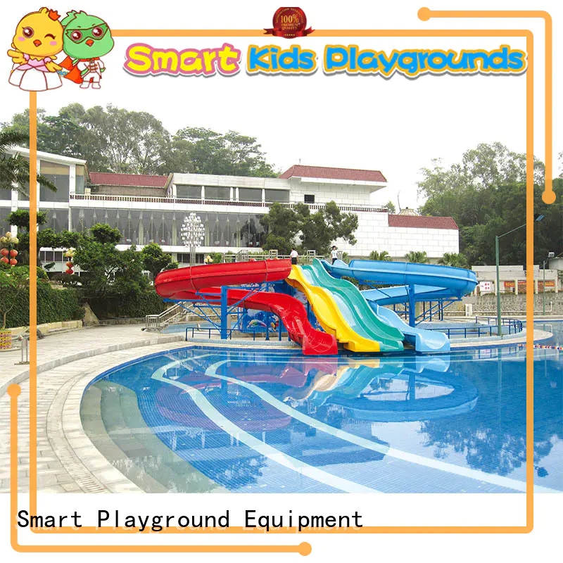 Smart Kids Playgrounds aqua water slides simple assembly for play centre