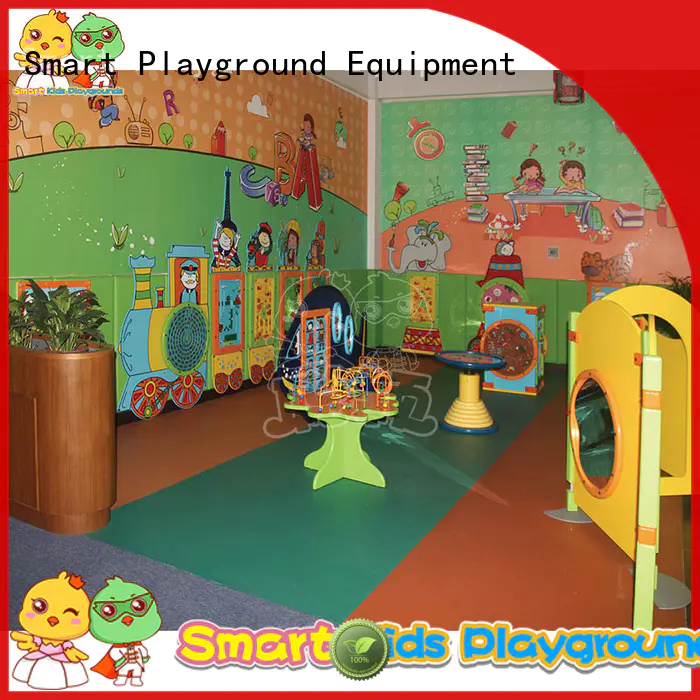 Smart Kids Playgrounds Brand wooden car kids toys customized factory