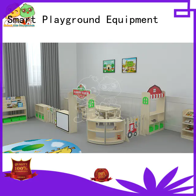 durable childrens wooden table and chairs role promotion for nursery