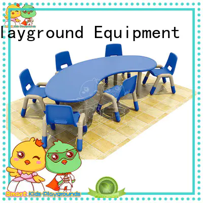 security childrens wooden table and chairs table special design for Kids care center