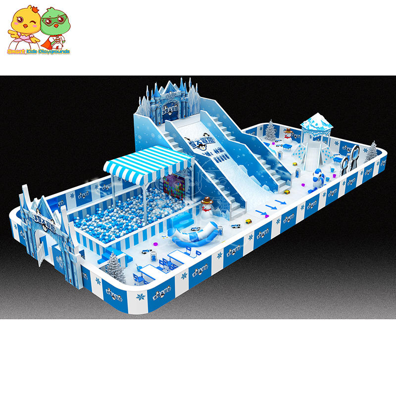 snow theme playground safety indoor equipment SKP