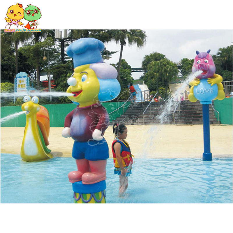 Water park play gadgets plastic fiberglass children SKP