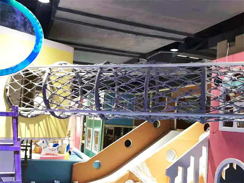 Ocean Theme Indoor Playground Blue Color Sandwich Board Sponge PVC SKP