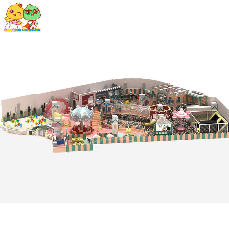 Candy castle theme indoor playground children's park commercial charity SKP