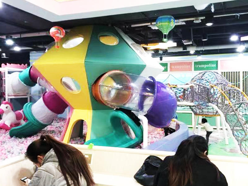 Quality Candy Indoor Playground Macaron soft play equipment