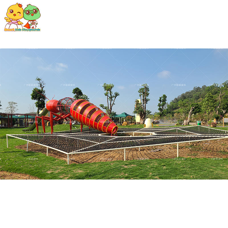 Ant shaped stainless steel children's slide park scenic area kids  equipment outdoor playground