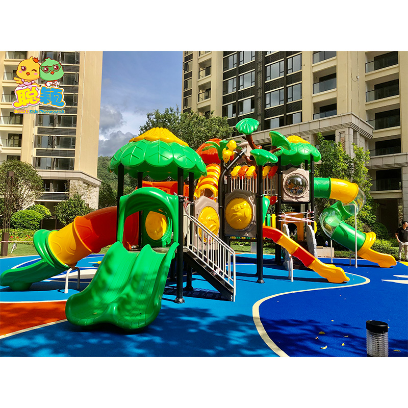 Customized Set Outdoor Playground Kindergarten Toys Set Playground Equipment Slide
