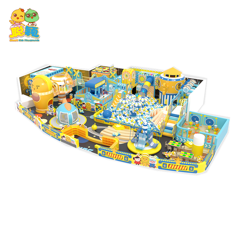 Oem Customized New Style Beautiful Kids Naughty Fort Indoor Playground Soft Play Toys Factory Price-SKP