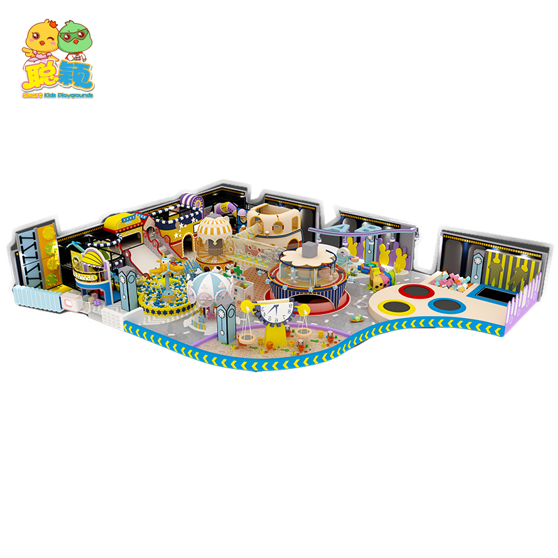 High Quality Commercial Kids Toy Sets Soft Play Big Slides Equipment Indoor Playground for Sale Wholesale-SKP