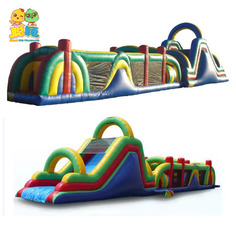 Best Price Popular Outdoor Children Amusement Park Equipment Inflatable Castle Slide Supplier-SKP