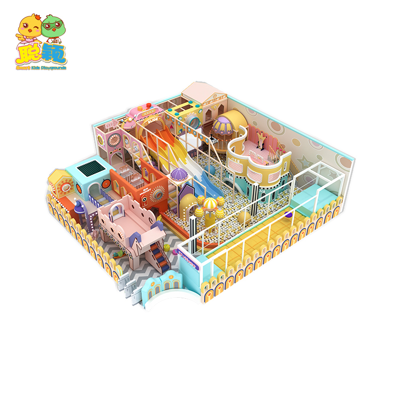 Wholesale Commercial Plastic Soft Play Amusement Park Indoor Playground For Sale With Good Price-SKP