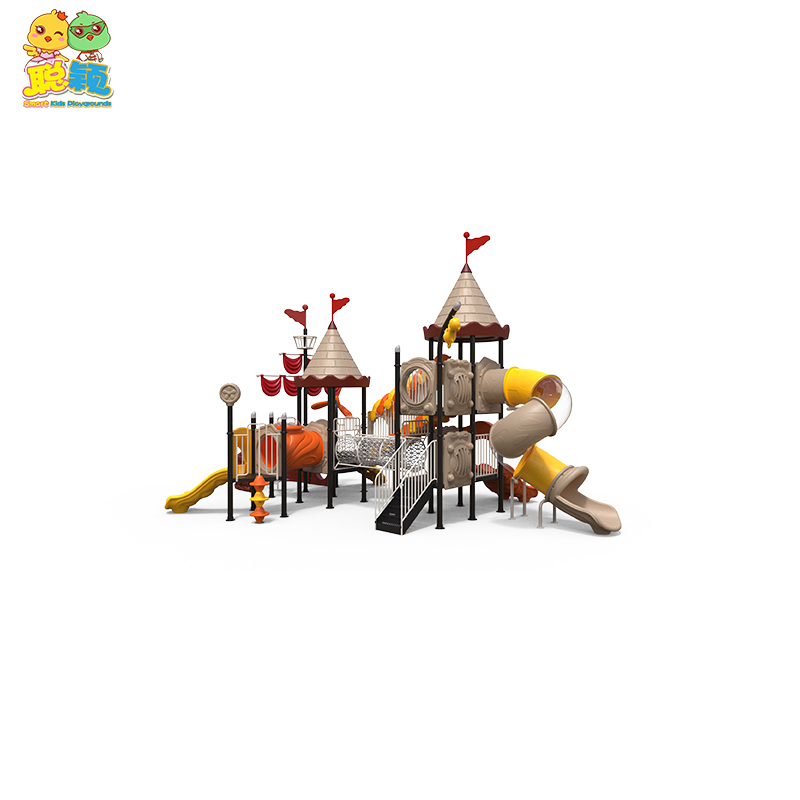 Wholesale Factory Cheap Price Outdoor Amusement Park Playground Equipment Slide With Certification From China-SKP