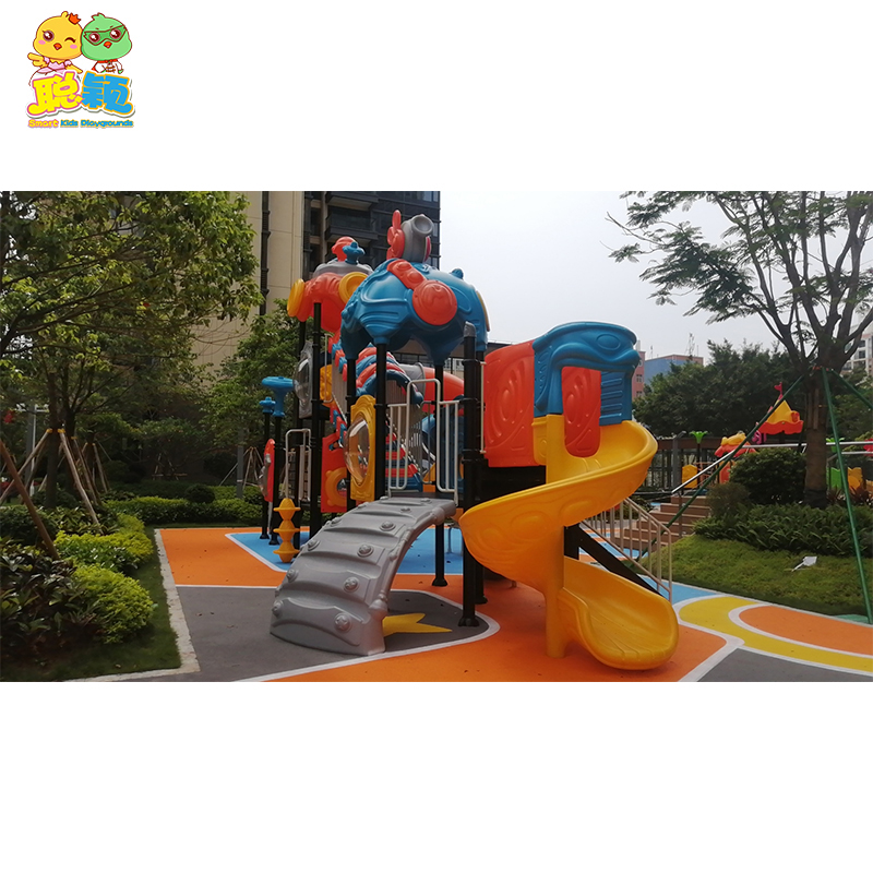 Durable Wear Resistance High Quality Amusement Park Outdoor Playground Slide For Sale