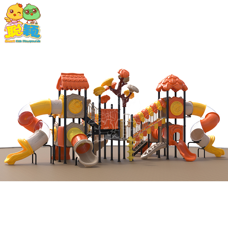 New Design Commercial Fashionable Amusement Park Outdoor Playground Equipment Slide For Sale