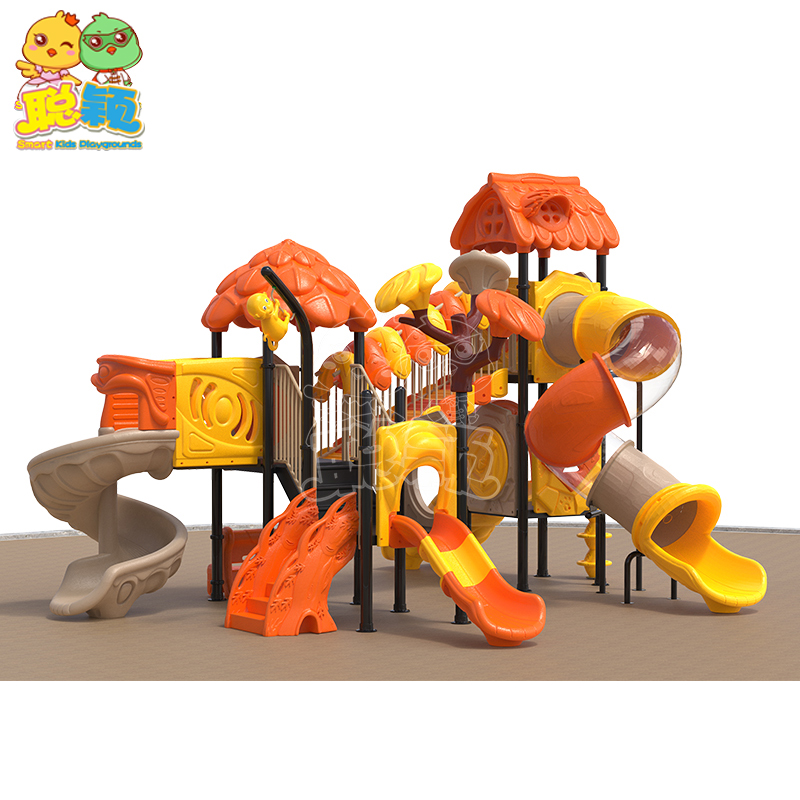 New Design Commercial Fashionable Amusement Park Outdoor Playground Equipment Slide For Sale