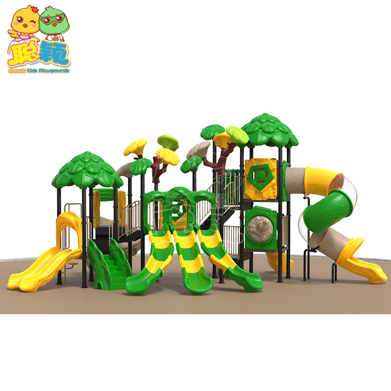 Attractive Childern Safety Outdoor Playground Equipment Slide For Amusement Park