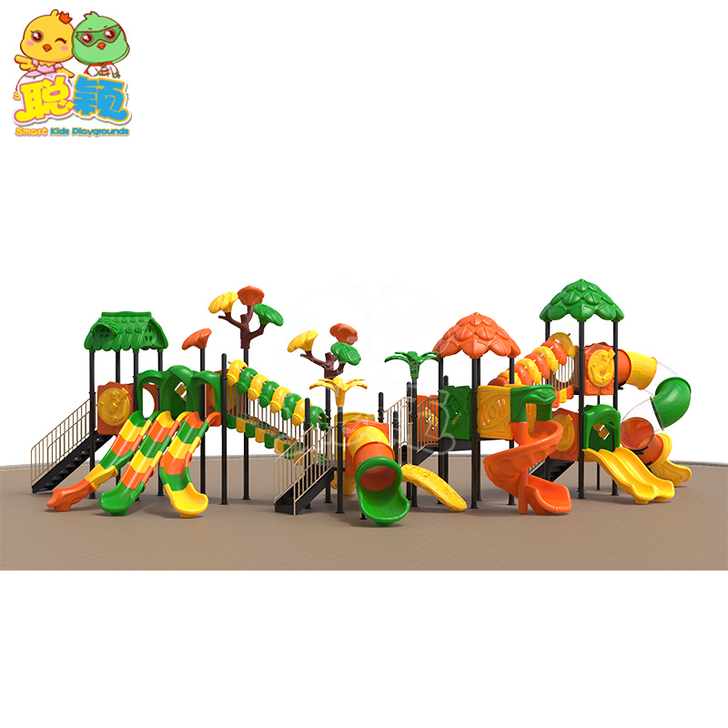 Kids Toy Sets Happy Theme Outdoor/Indoor Amusement Park Playground Equipment Slide