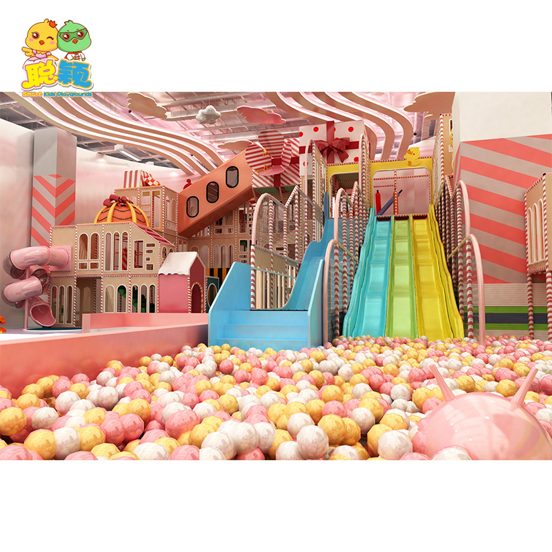 Big Size Multi-Functional Soft Play Area Indoor Playground For Kids
