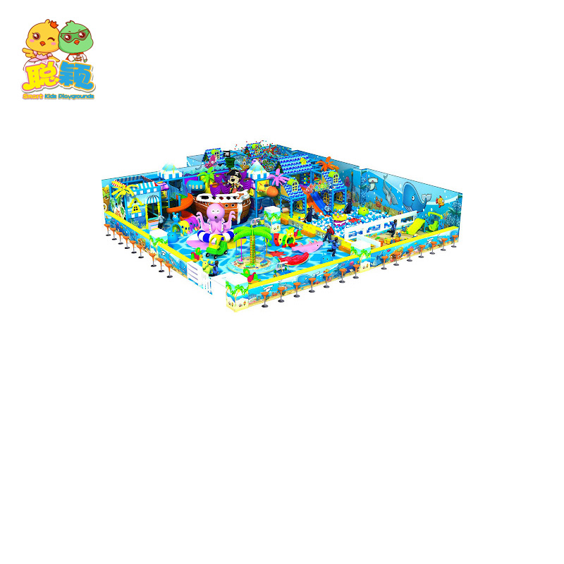 Multi-players Soft Play Funny Games Indoor Playground  Supplier