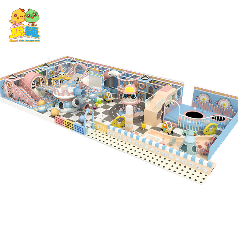 Holiday Theme Summer Colorful Soft Play Games Area Indoor Playground