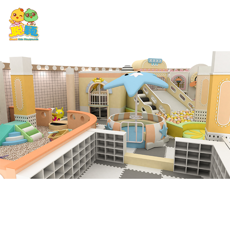 Mini Customized Naughty Castle Soft Play Area Indoor Playground With Ball Pool