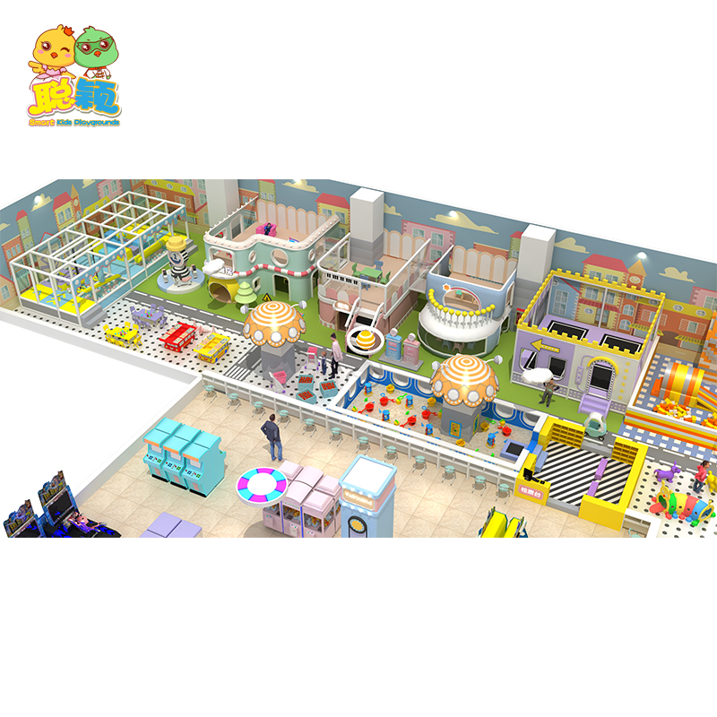 1000sqm Giant Amazing Beautiful Princess Theme Soft Play Area Indoor Playground