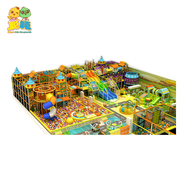 Natural Jungel Theme Soft Play Area Indoor Playground For Kids