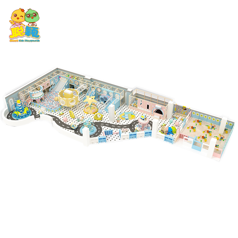 Blue Ocean Theme Various Frame Multi-functional Soft Play Areas Indoor Playground For Kids