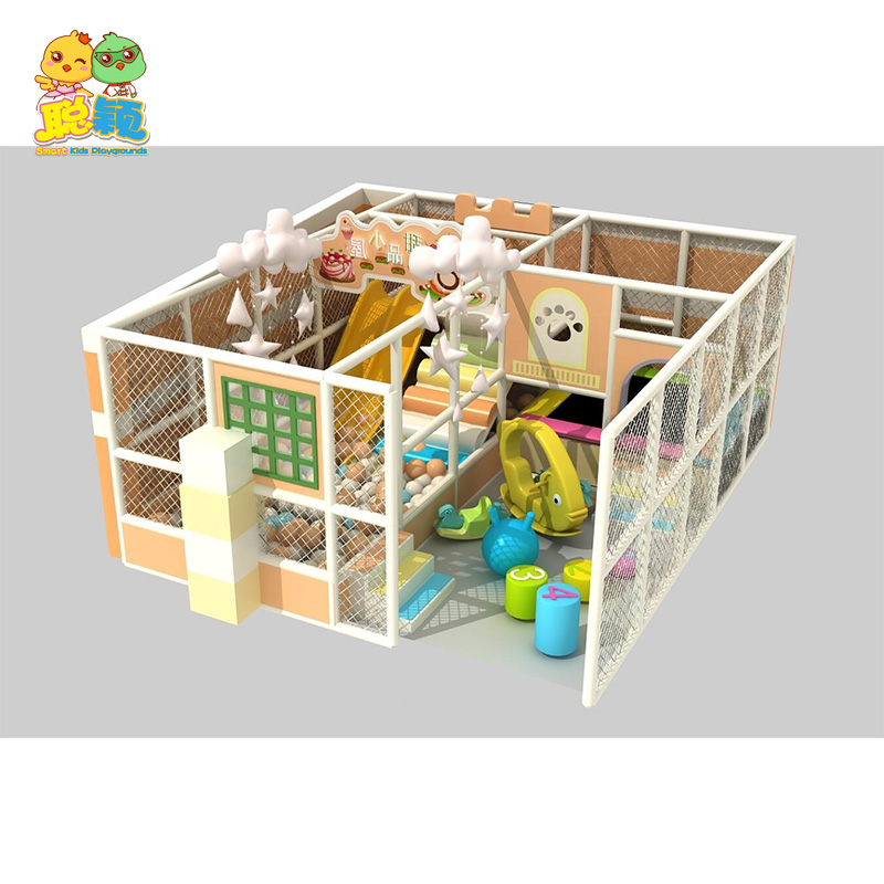 Mini Cute Kindergarten/Shopping Mall Soft Play Area Indoor Playground For Kids