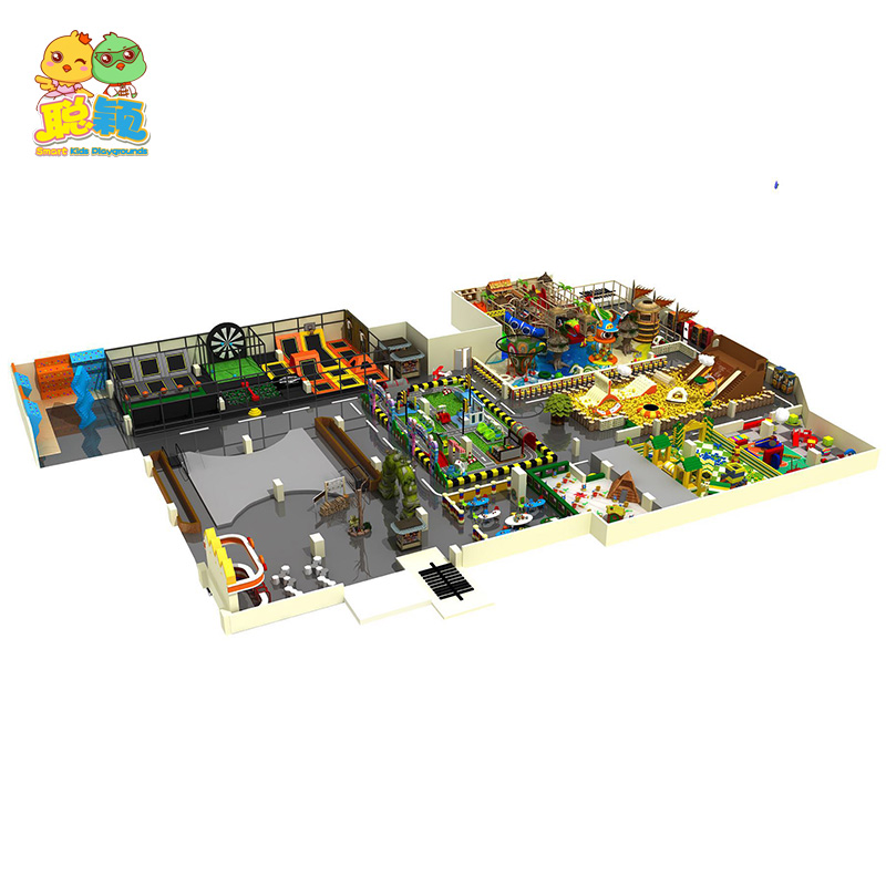 High Quality Safety Building Blocks Soft Play Indoor Playground For Kids