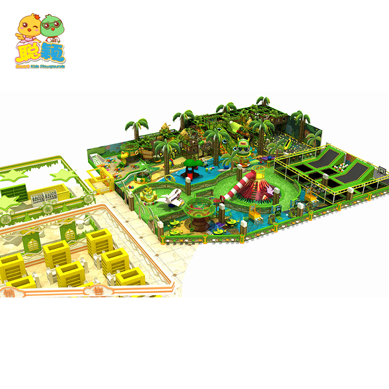 Customized New Design Giant Slide Soft Play Indoor Playground For Kids...