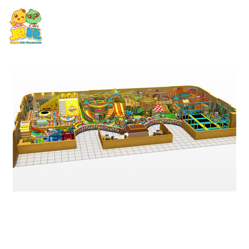 Multi-Players Functional Soft Play Games Indoor Playground From Professional Supplier