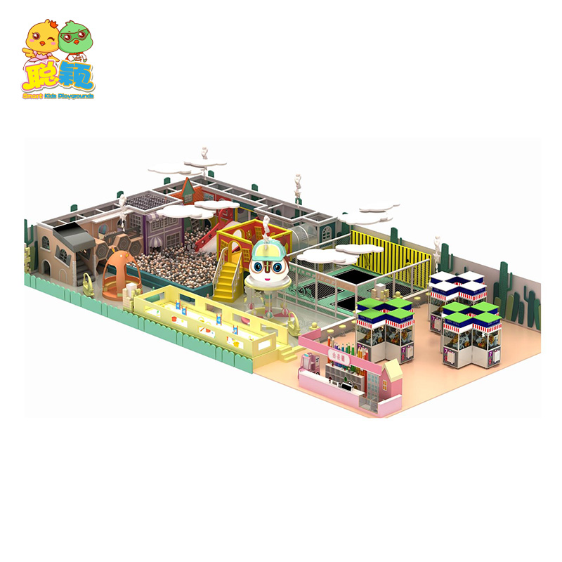 Cute Characters Funny Theme Safety Soft Play Indoor Playground