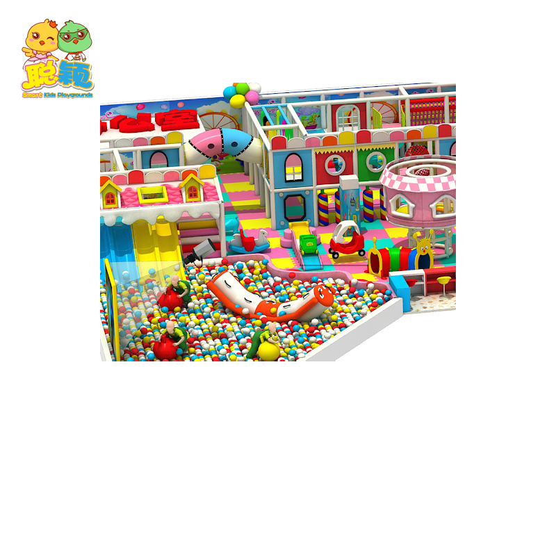 Giant Ball Pool Naughty Castle Soft Play Indoor Playground With High Quality