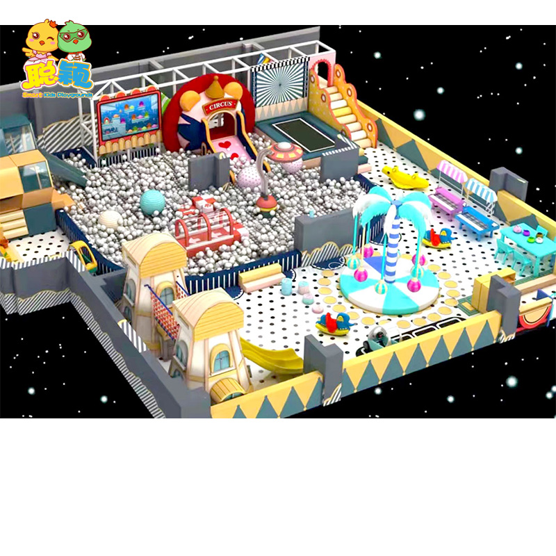 Giant Ball Pool Naughty Castle Soft Play Indoor Playground With High Quality